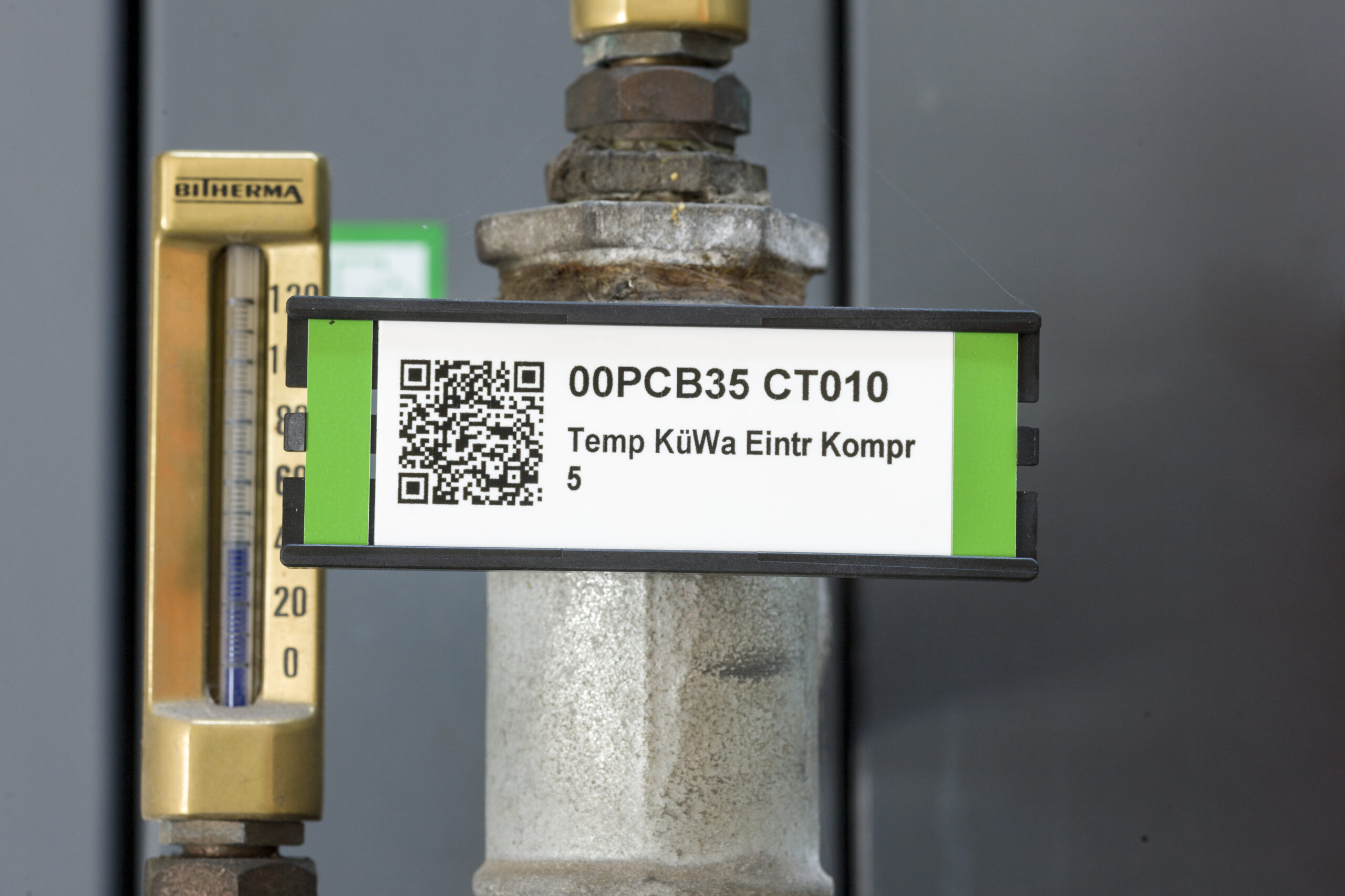 Kennzeichnung mit QR-Code